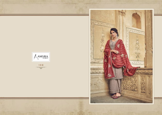 Amyra Dream Vol 2 Georgette Heavy Designer Salwar Suits Catalog
